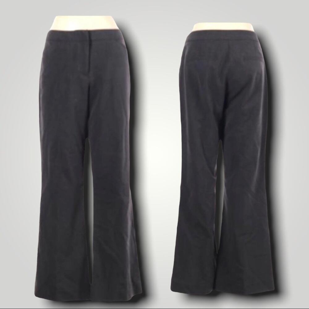 NICOLE MILLER CLASSIC 90S WIDE LEG OFFICE SIREN TROUSER PANTS MEDIUM 6